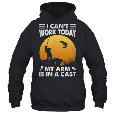 Funny Fishing For Men Women Fisherman Arm Cast Fish Shirt & Hoodie | siriusteestore