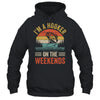 Funny Fishing Vintage I'm A Hooker On The Weekends Bass Fish Shirt & Hoodie | siriusteestore