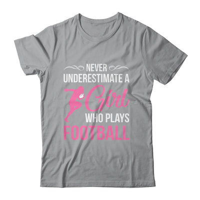 Funny Football Art For Girls Youth Teens Football Player Shirt & Tank Top | siriusteestore