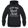 Funny For Aunt From Grandkids Niece Sister Aunt Great Aunt Shirt & Tank Top | siriusteestore