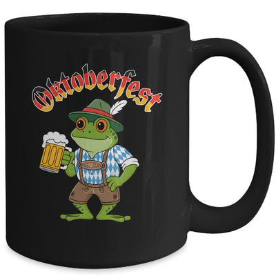Funny Frog Oktoberfest German Drinking Festival Men Women Mug | siriusteestore