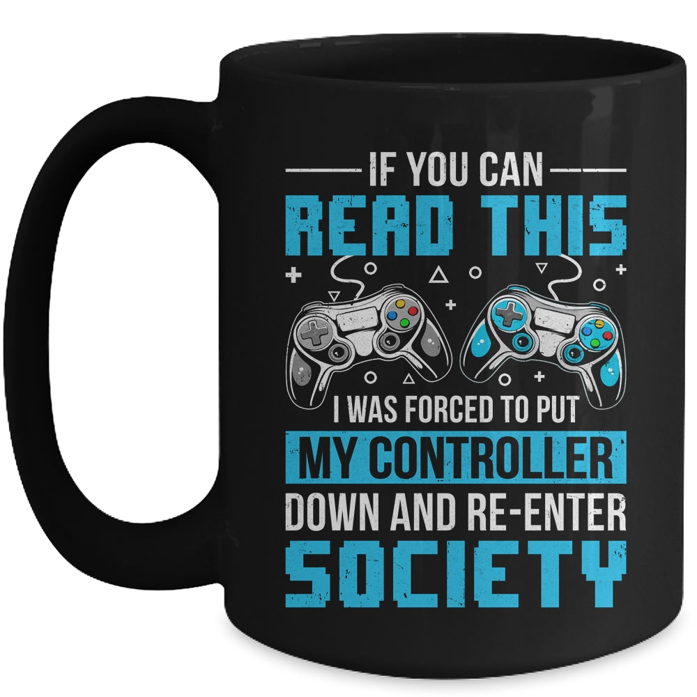 Funny Gamer For Men Women Video Gamer Gaming Game Controller Mug | siriusteestore