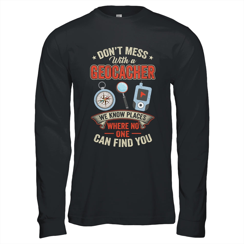 Funny Geocache Geocaching Design Treasure Hunt Boys Men Shirt & Hoodie | siriusteestore