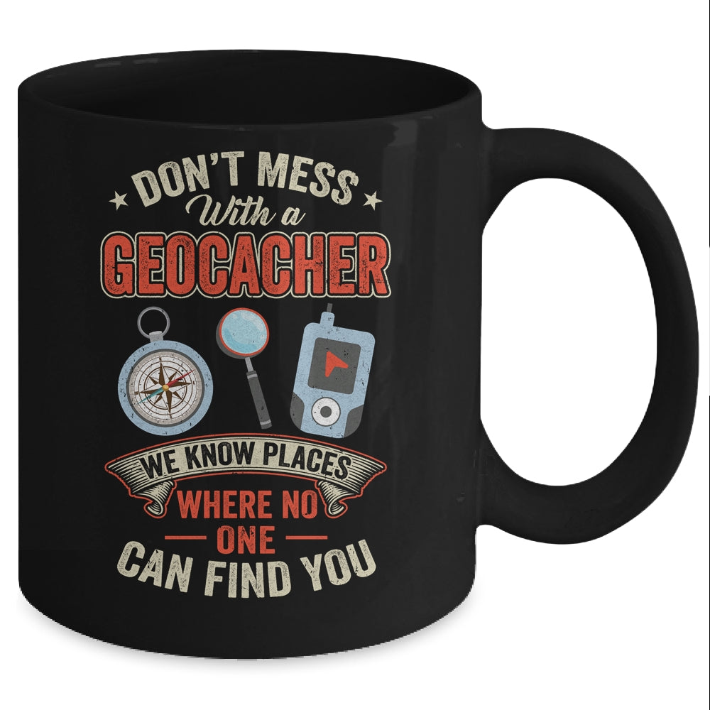 Funny Geocache Geocaching Design Treasure Hunt Boys Men Mug | siriusteestore