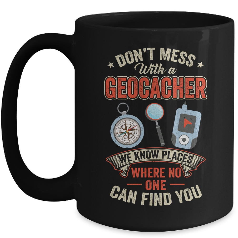 Funny Geocache Geocaching Design Treasure Hunt Boys Men Mug | siriusteestore