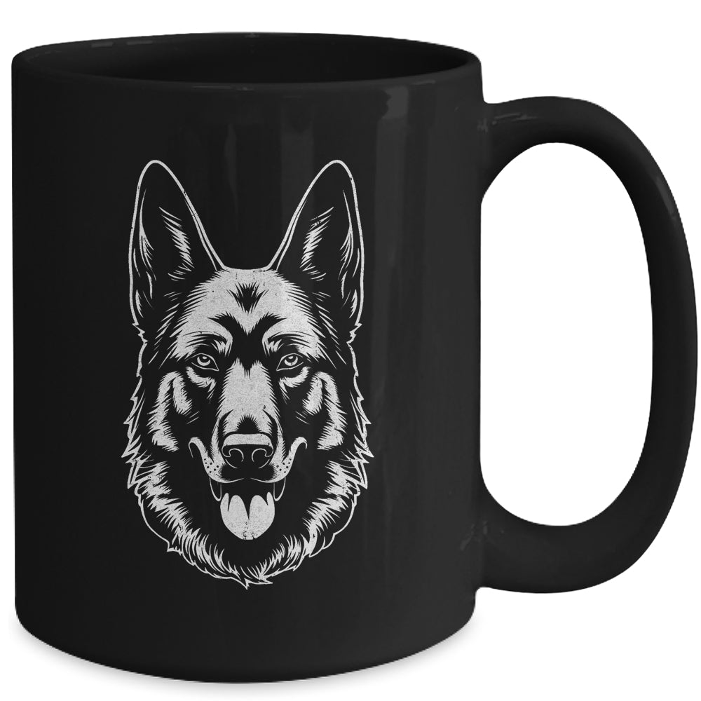 Funny German Shepherd Dog For Dad Mom Men Women Lover Mug | siriusteestore