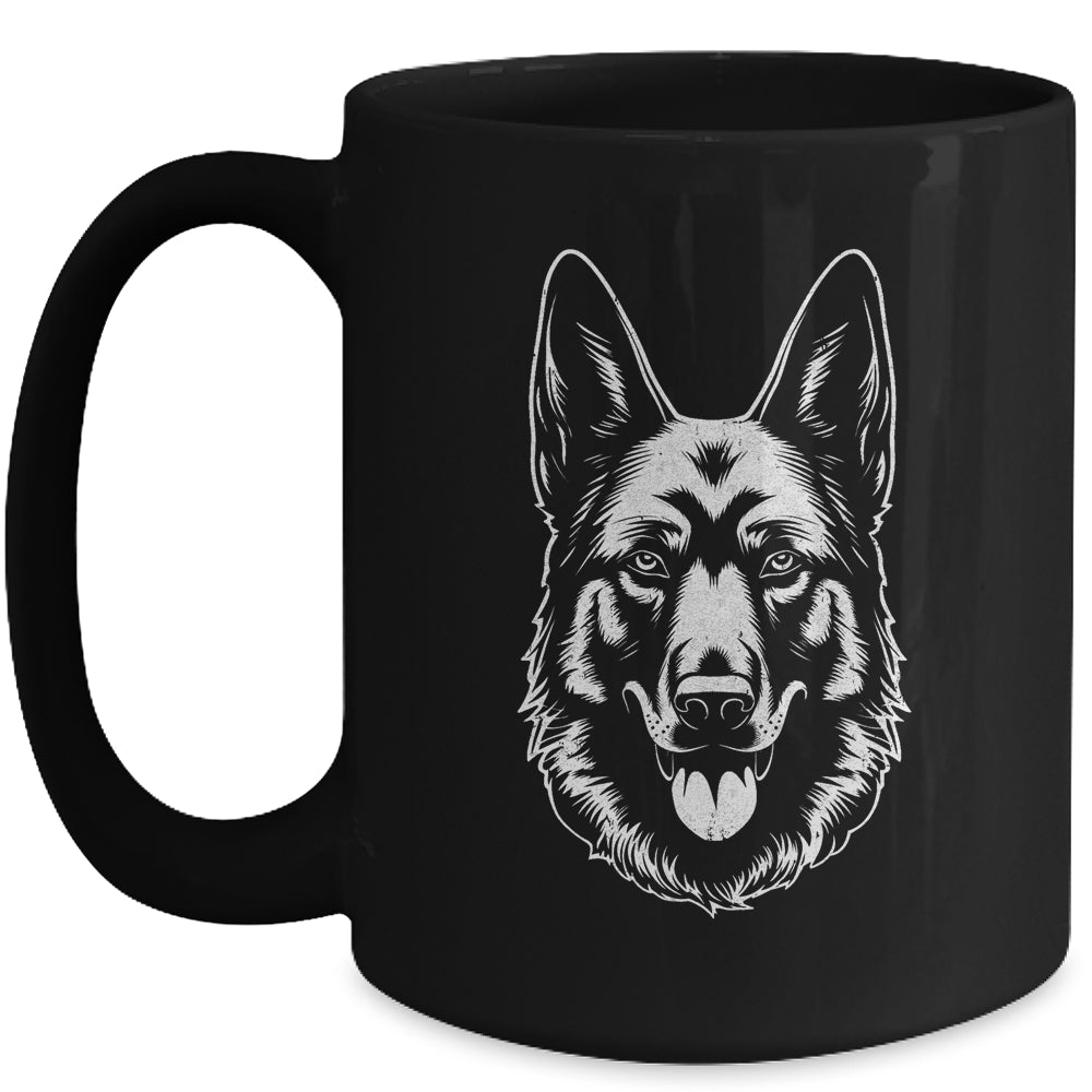 Funny German Shepherd Dog For Dad Mom Men Women Lover Mug | siriusteestore
