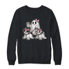 Funny Ghost Walking Dog Spooky Season Halloween Coquette Shirt & Sweatshirt | siriusteestore