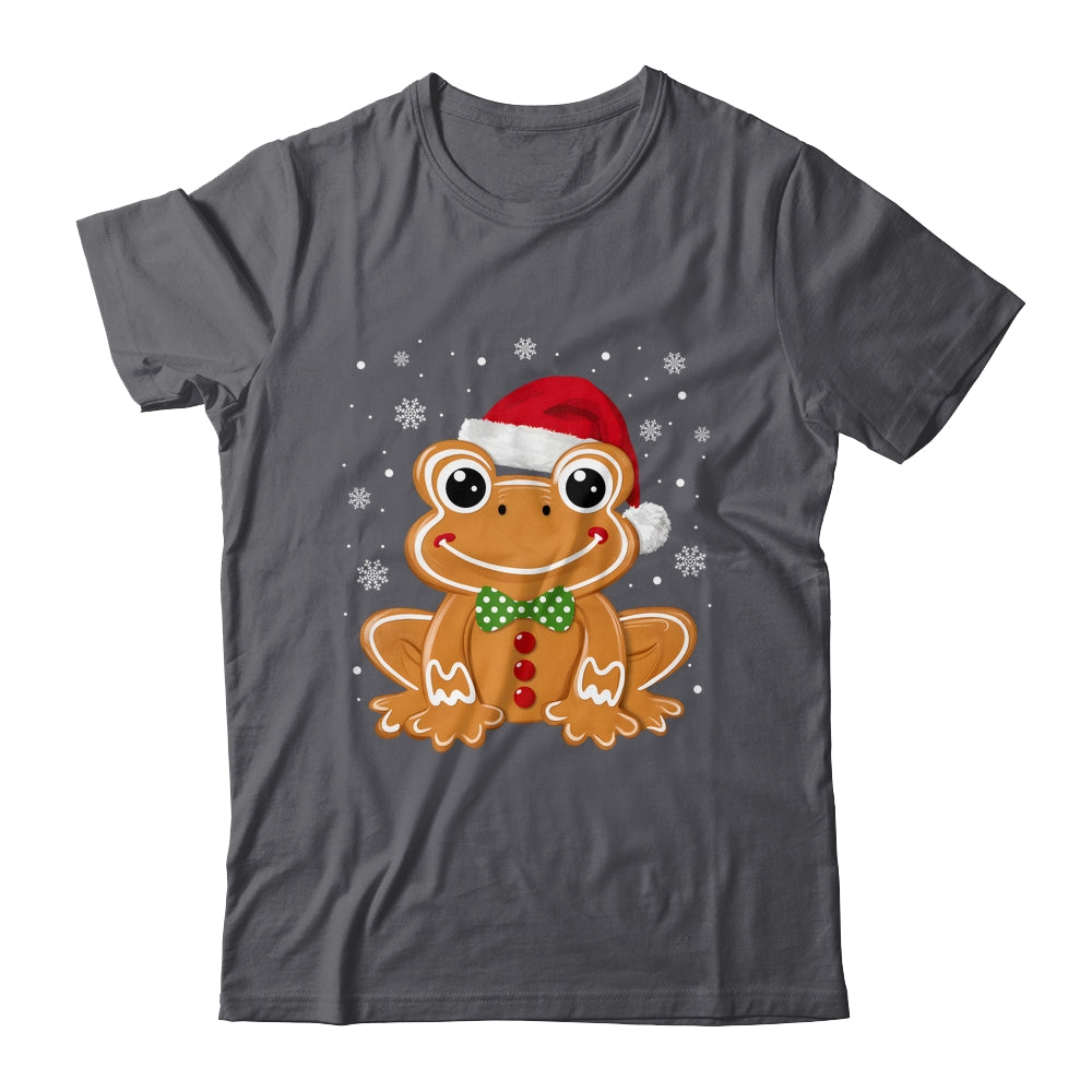 Funny Gingerbread Man Frog Christmas Womens Mens Kids Shirt & Sweatshirt | siriusteestore