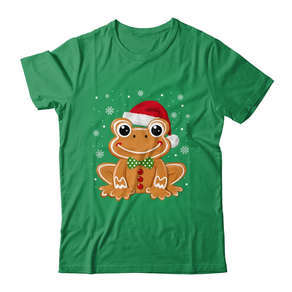 Funny Gingerbread Man Frog Christmas Womens Mens Kids Shirt & Sweatshirt | siriusteestore