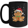 Funny Gingerbread Man Frog Christmas Womens Mens Kids Mug | siriusteestore