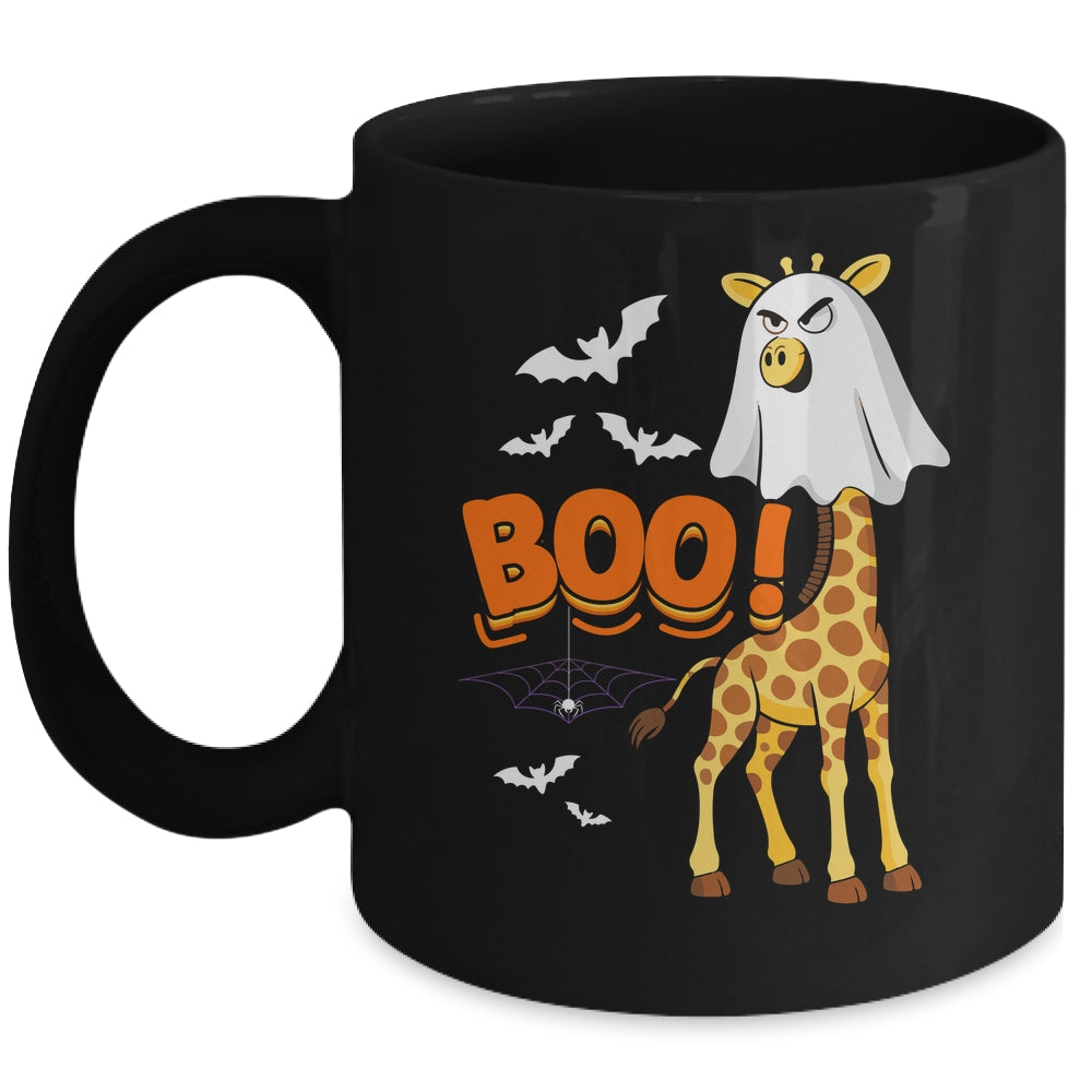 Funny Giraffe Boo Halloween Costume Ghost Men Women Kids Mug | siriusteestore