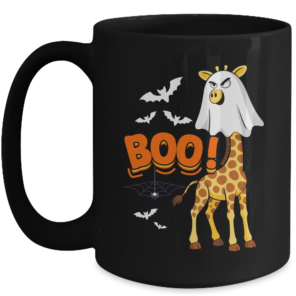 Funny Giraffe Boo Halloween Costume Ghost Men Women Kids Mug | siriusteestore