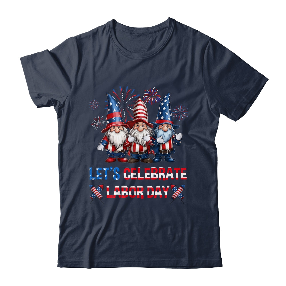 Funny Gnomes Gnomies Happy Labor Day Party American Flag Shirt & Hoodie | siriusteestore