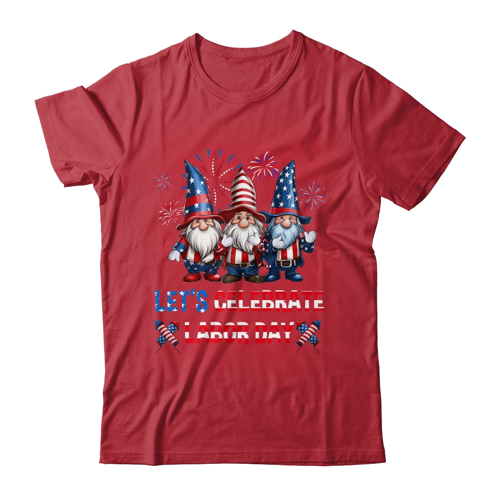 Funny Gnomes Gnomies Happy Labor Day Party American Flag Shirt & Hoodie | siriusteestore