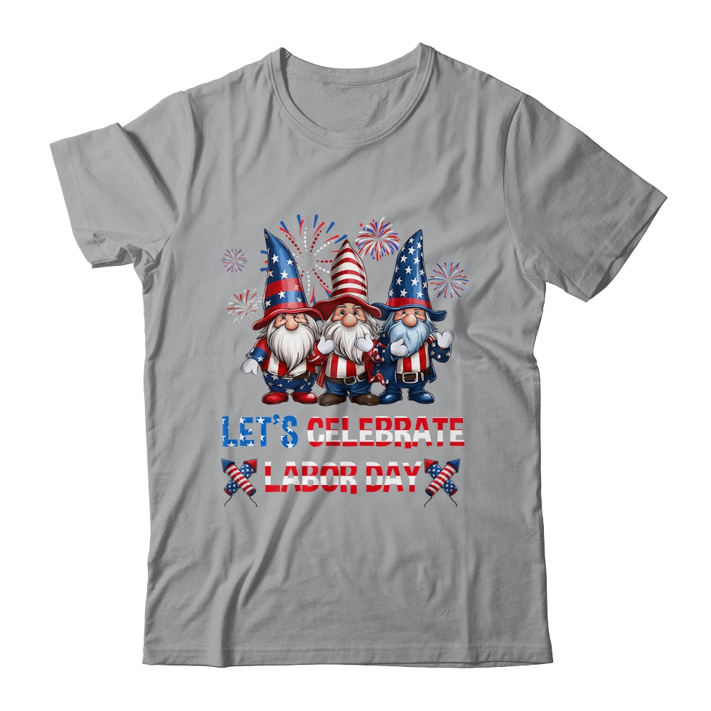 Funny Gnomes Gnomies Happy Labor Day Party American Flag Shirt & Hoodie | siriusteestore