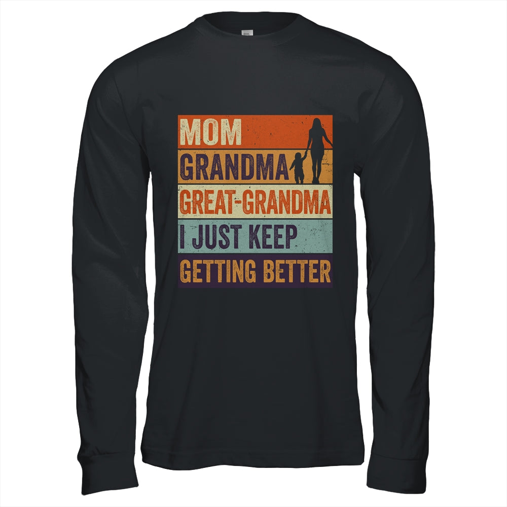 Funny Great Grandma For Mothers Day Retro Shirt & Hoodie | siriusteestore