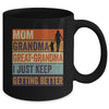 Funny Great Grandma For Mothers Day Retro Mug | siriusteestore