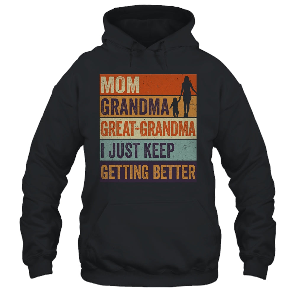 Funny Great Grandma For Mothers Day Retro Shirt & Hoodie | siriusteestore