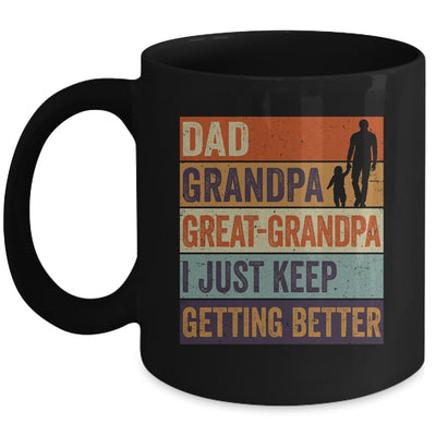 Funny Great Grandpa For Fathers Day Retro Mug | siriusteestore