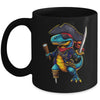 Funny Halloween Boys Kids Costume Dinosaur Trex Pirate Mug | siriusteestore