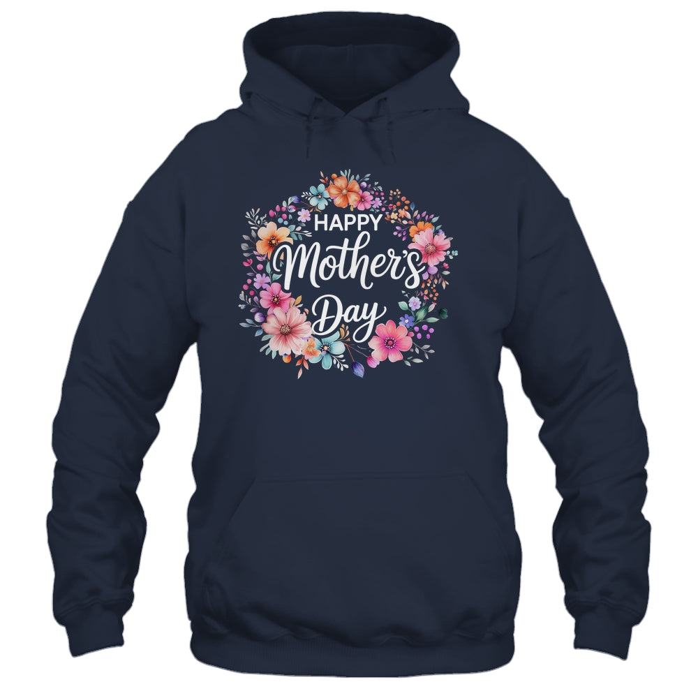 Funny Happy Mothers Day Cute Floral Flower Mom Grandma Women Shirt & Tank Top | siriusteestore