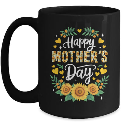 Funny Happy Mothers Day Cute Floral For Women Mom Grandma Mug | siriusteestore
