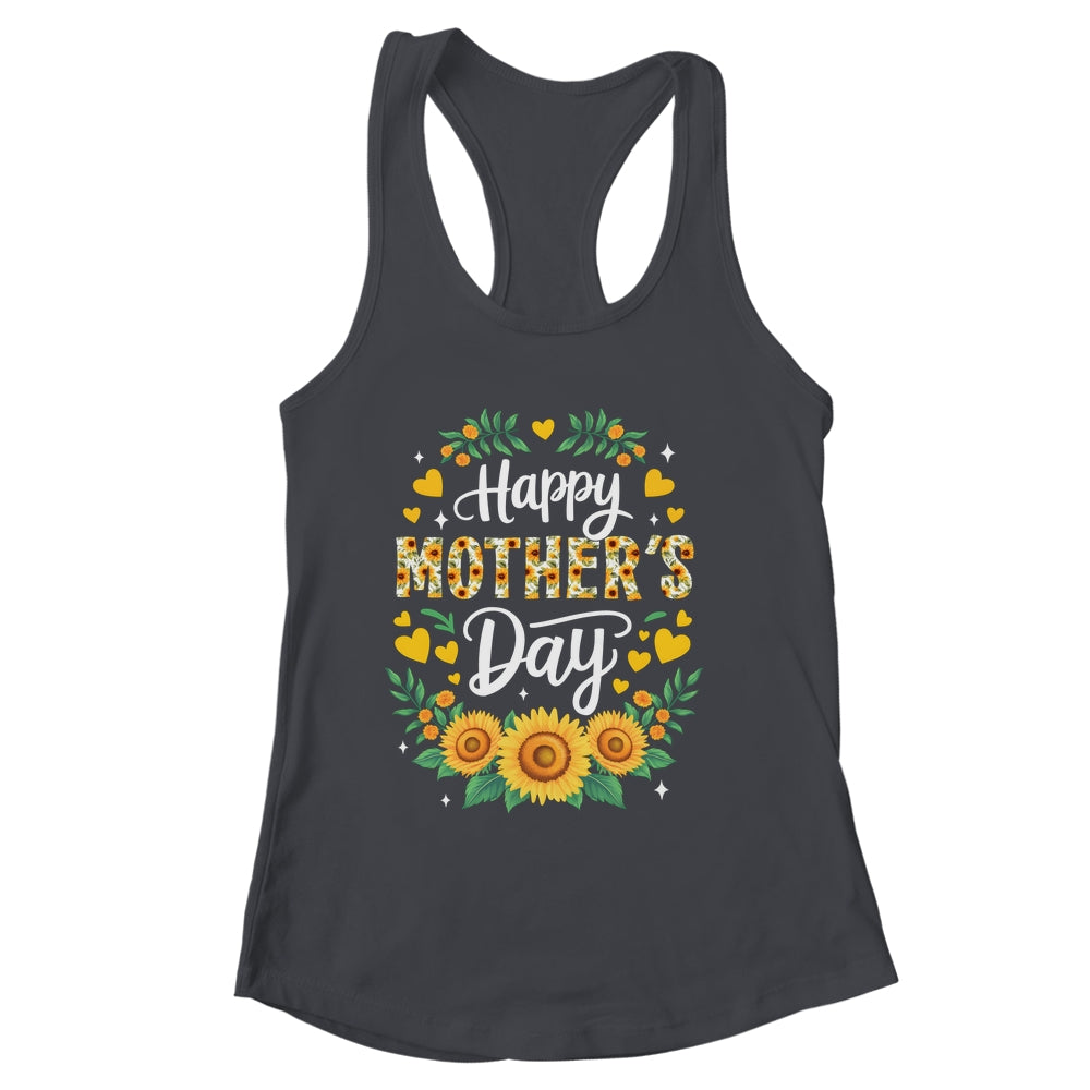 Funny Happy Mothers Day Cute Floral For Women Mom Grandma Shirt & Tank Top | siriusteestore
