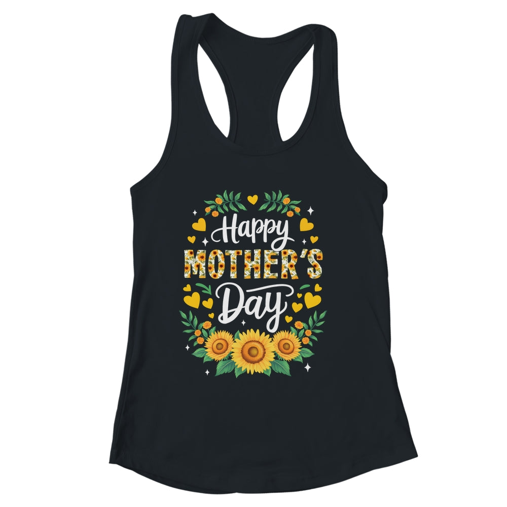 Funny Happy Mothers Day Cute Floral For Women Mom Grandma Shirt & Tank Top | siriusteestore