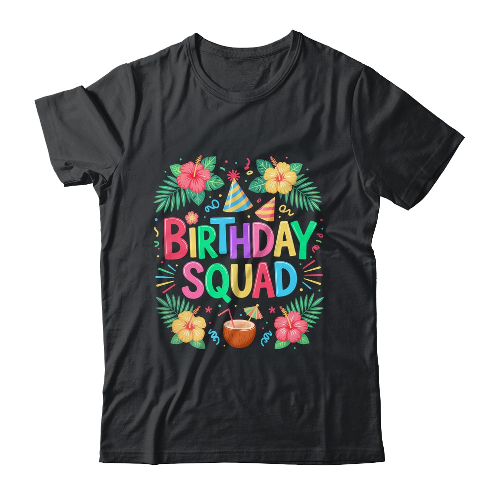 Funny Hawaii Birthday Squad Party Aloha Hawaiian Family Shirt & Tank Top | siriusteestore