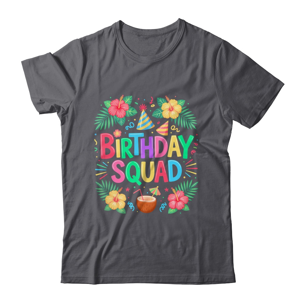 Funny Hawaii Birthday Squad Party Aloha Hawaiian Family Shirt & Tank Top | siriusteestore