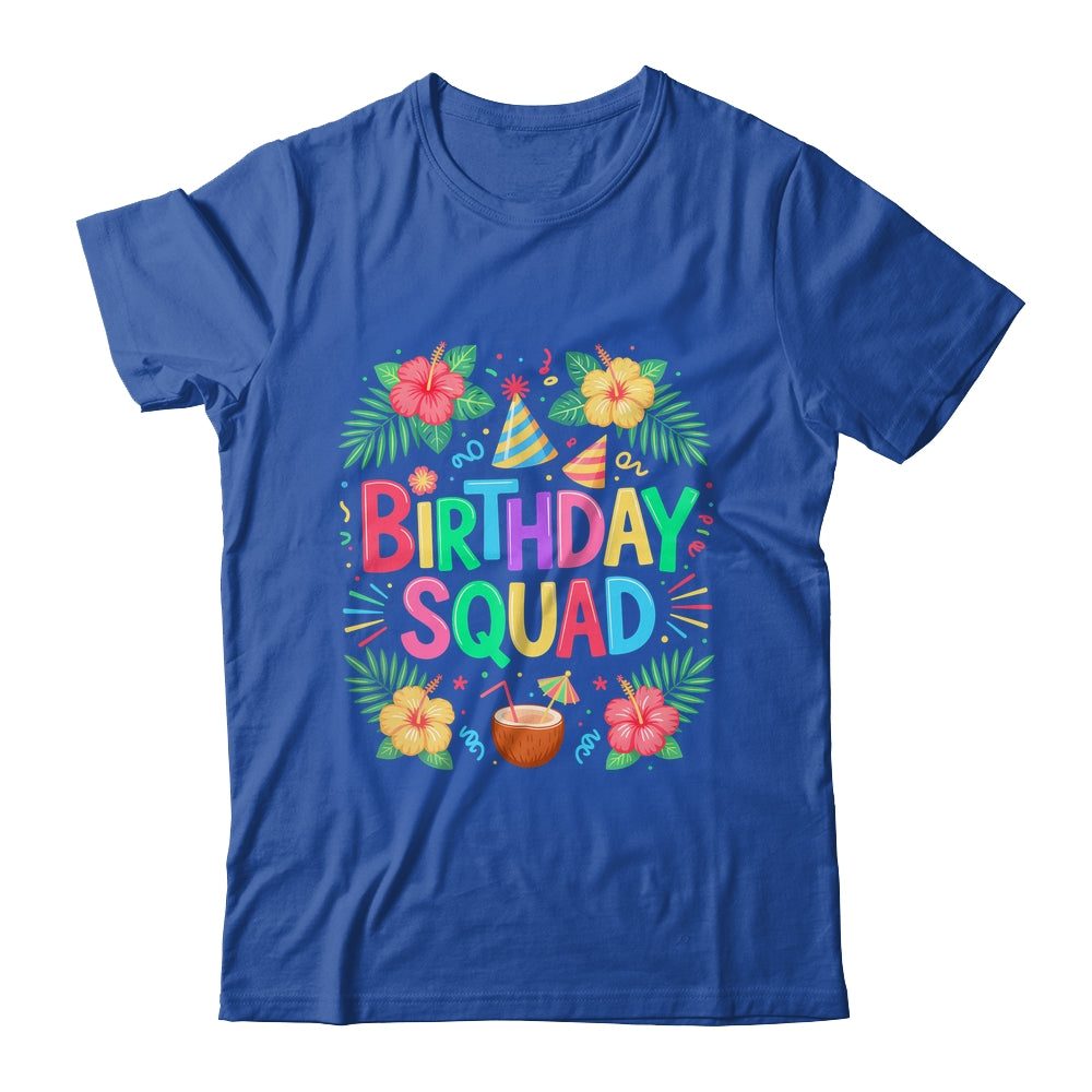 Funny Hawaii Birthday Squad Party Aloha Hawaiian Family Shirt & Tank Top | siriusteestore