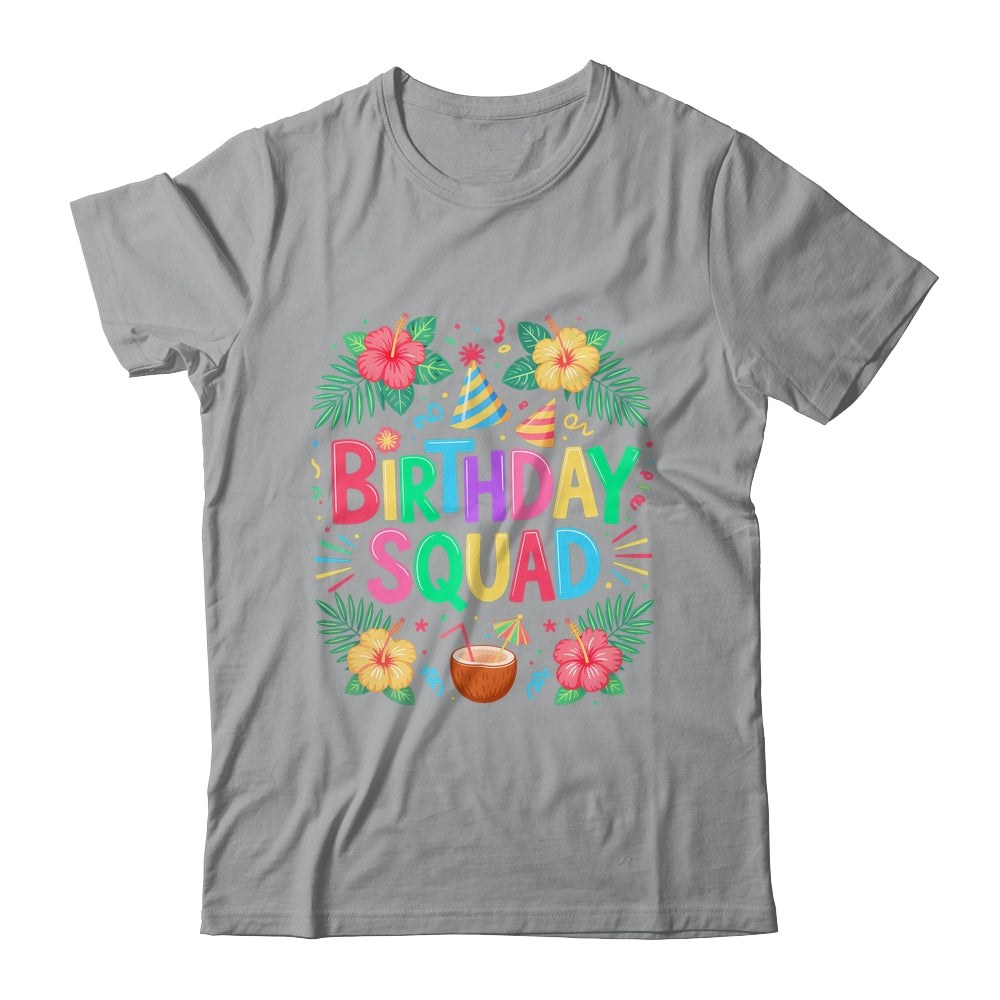 Funny Hawaii Birthday Squad Party Aloha Hawaiian Family Shirt & Tank Top | siriusteestore