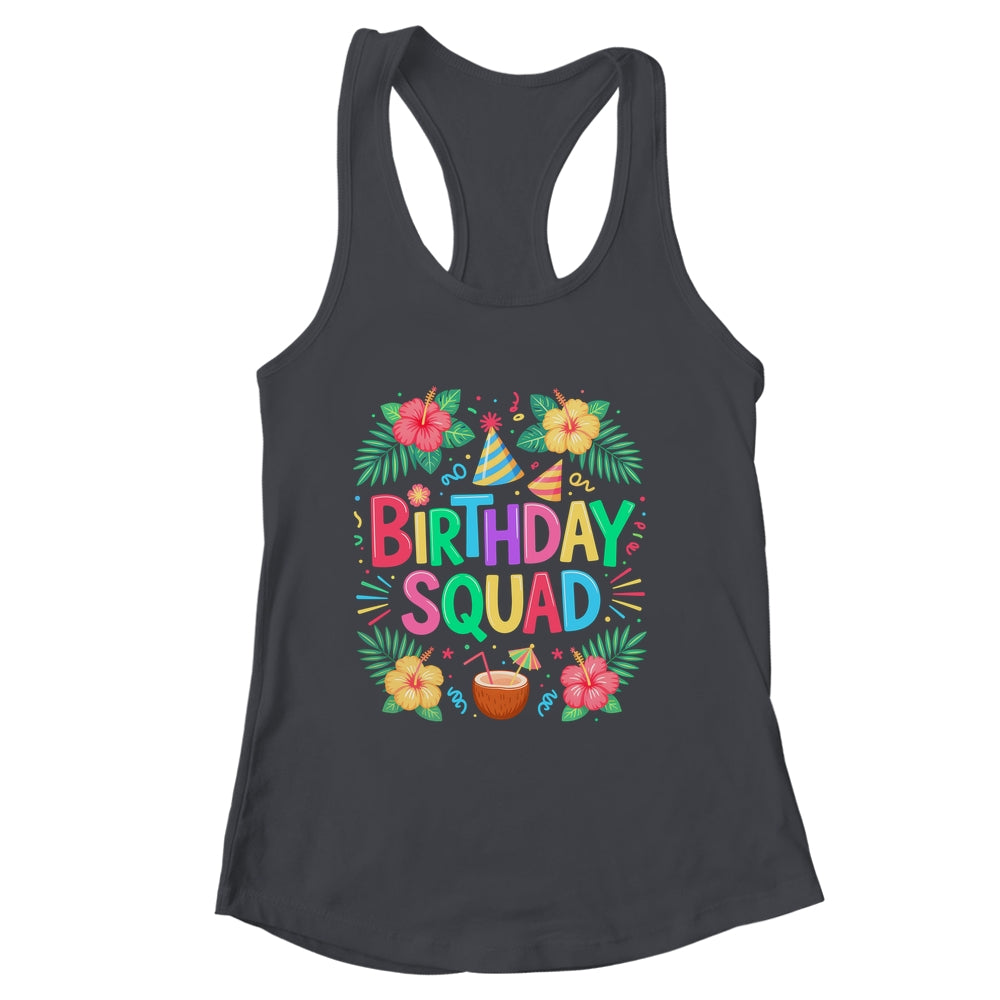 Funny Hawaii Birthday Squad Party Aloha Hawaiian Family Shirt & Tank Top | siriusteestore