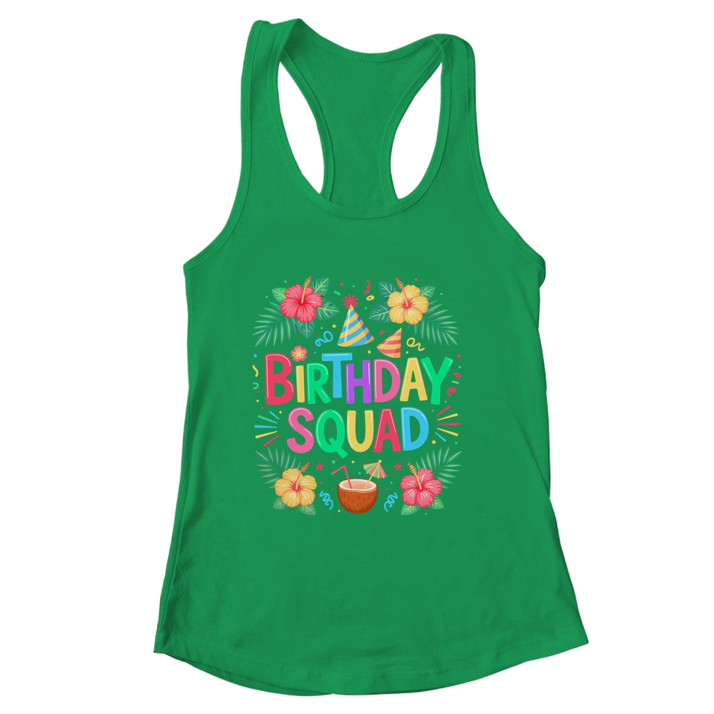 Funny Hawaii Birthday Squad Party Aloha Hawaiian Family Shirt & Tank Top | siriusteestore