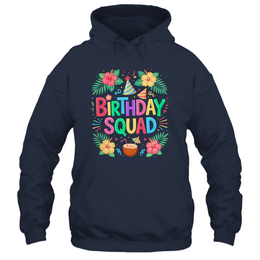 Funny Hawaii Birthday Squad Party Aloha Hawaiian Family Shirt & Tank Top | siriusteestore
