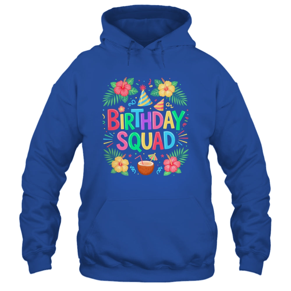 Funny Hawaii Birthday Squad Party Aloha Hawaiian Family Shirt & Tank Top | siriusteestore