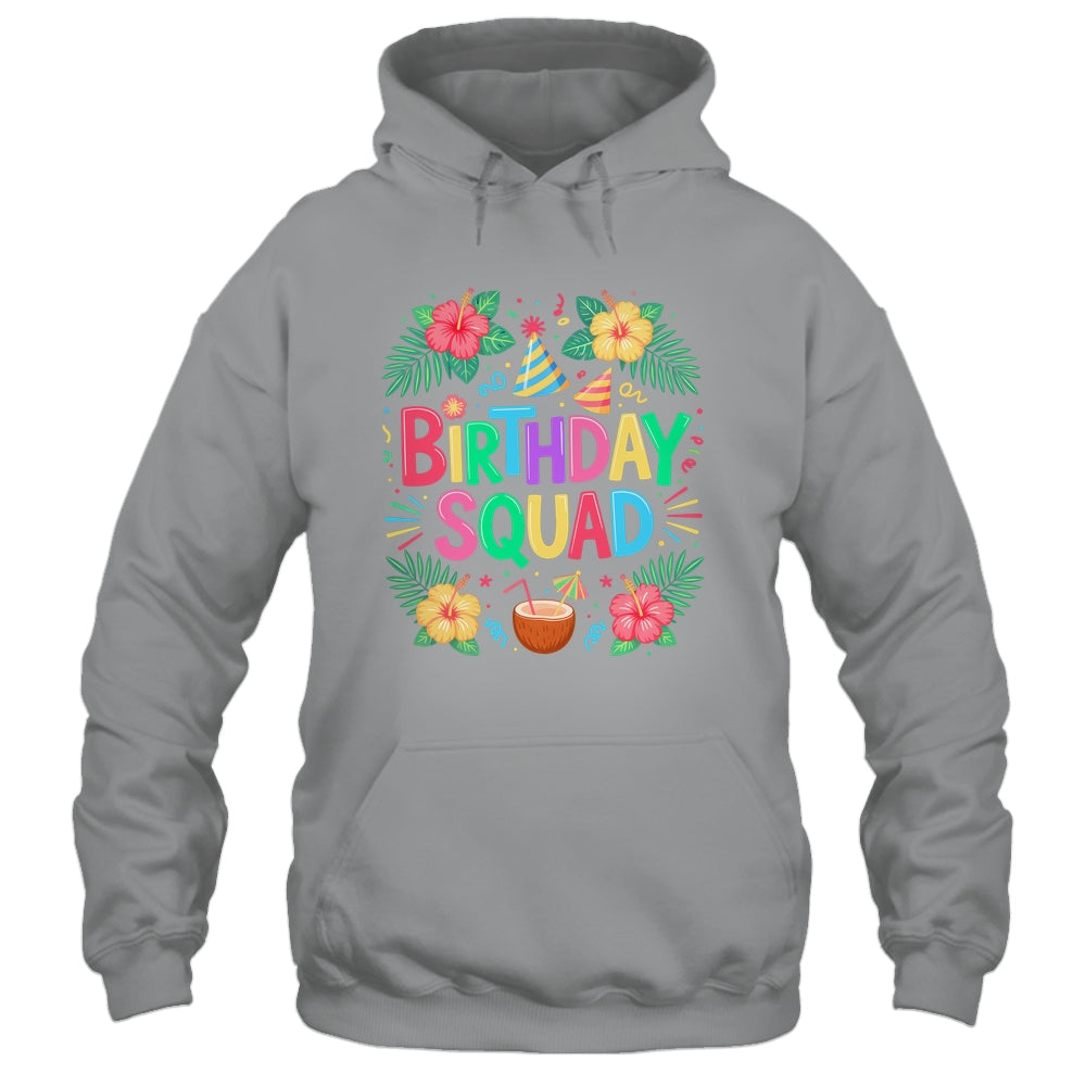 Funny Hawaii Birthday Squad Party Aloha Hawaiian Family Shirt & Tank Top | siriusteestore