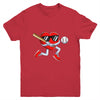 Funny Heart Playing Baseball Valentines Day Mens Boys Kids Youth Shirt | siriusteestore