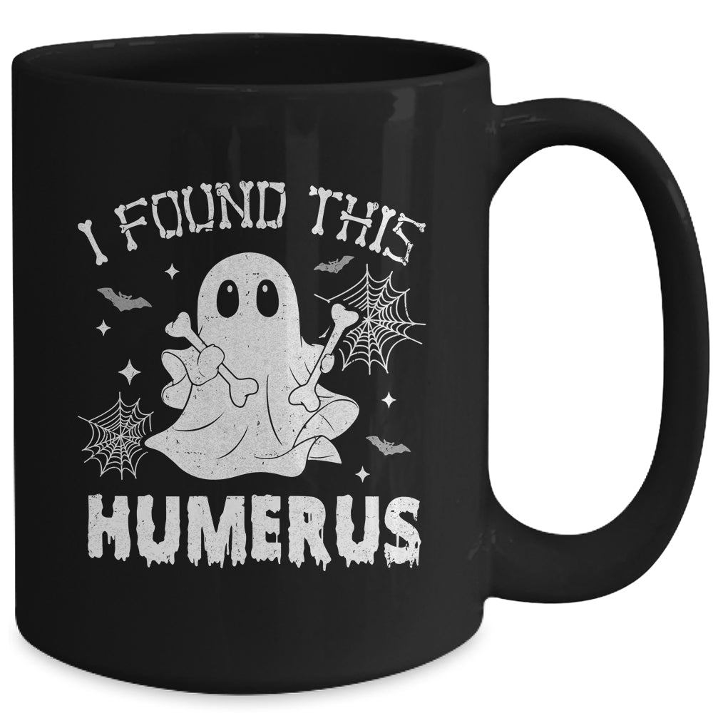 Funny I Found This Humerus Boo Ghost Halloween Costume Mug | siriusteestore