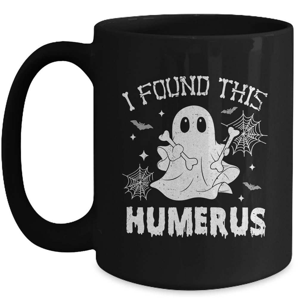 Funny I Found This Humerus Boo Ghost Halloween Costume Mug | siriusteestore