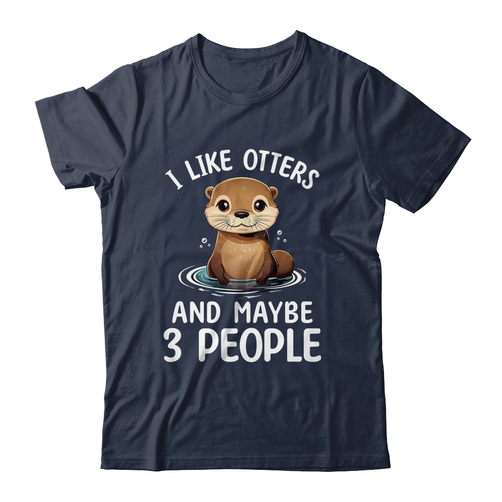 Funny I Like Otter Lover For Men Women Girls Kids Animal Shirt & Tank Top | siriusteestore