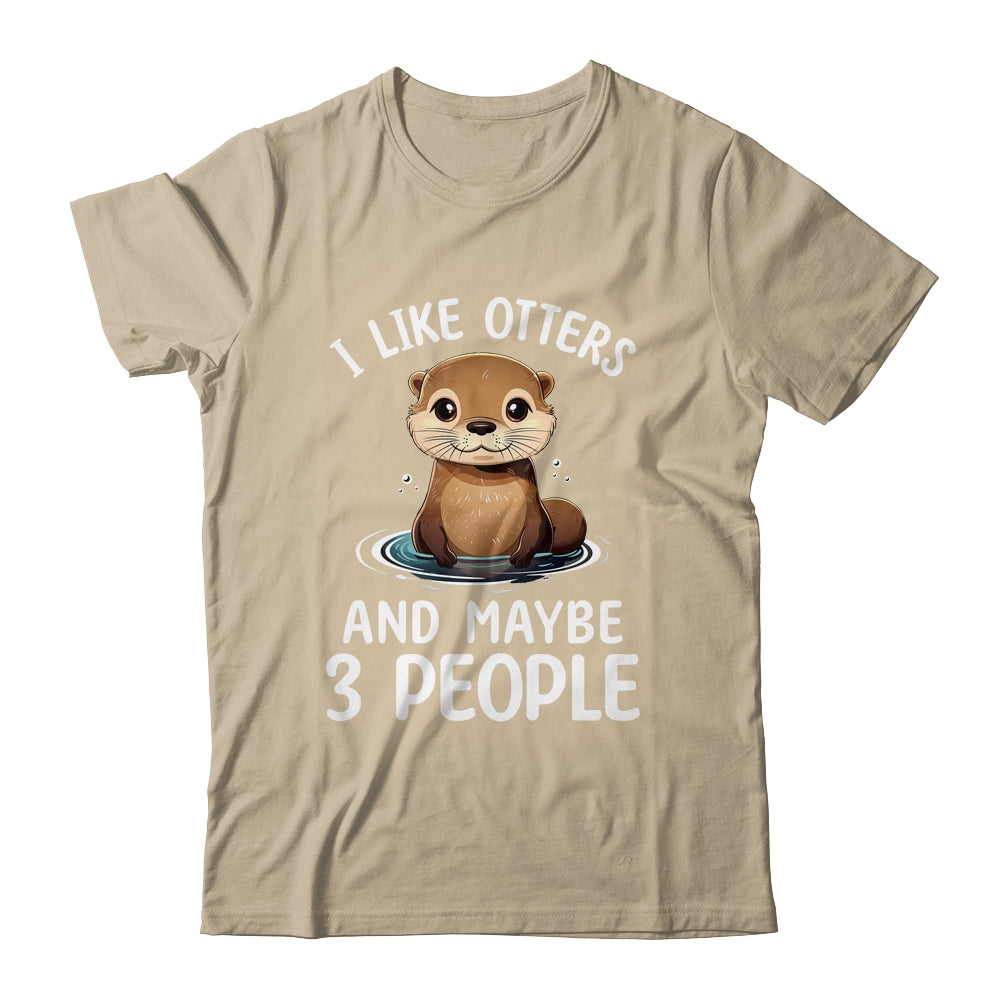 Funny I Like Otter Lover For Men Women Girls Kids Animal Shirt & Tank Top | siriusteestore