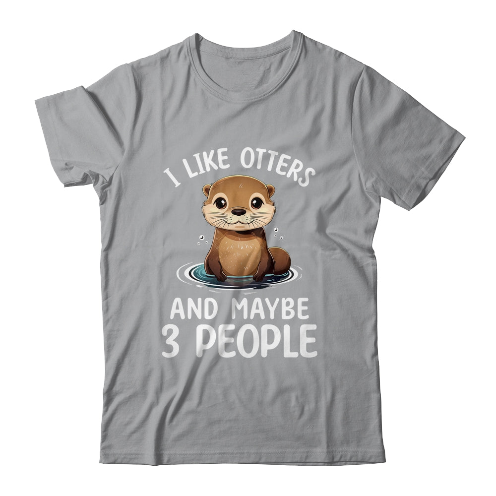 Funny I Like Otter Lover For Men Women Girls Kids Animal Shirt & Tank Top | siriusteestore