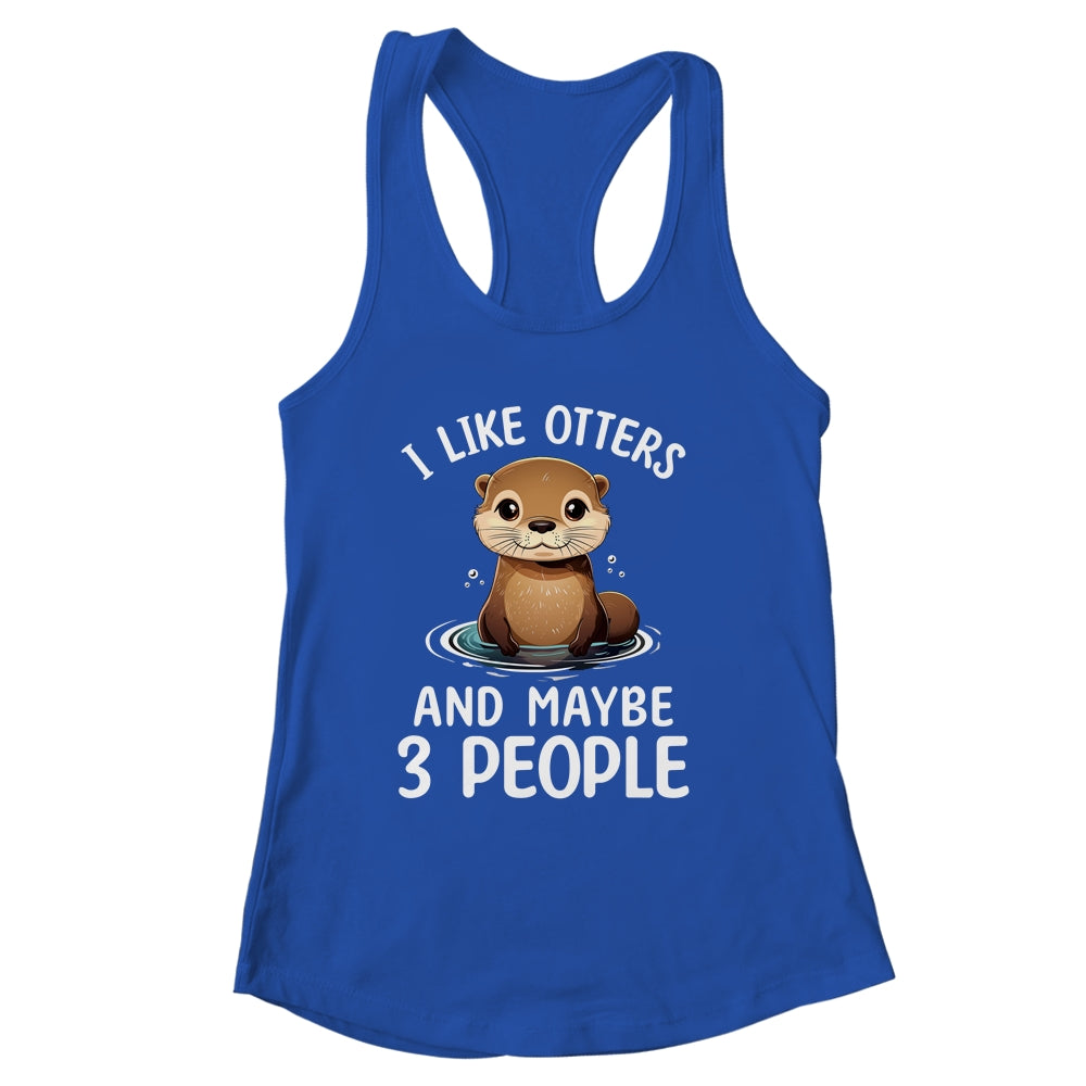Funny I Like Otter Lover For Men Women Girls Kids Animal Shirt & Tank Top | siriusteestore