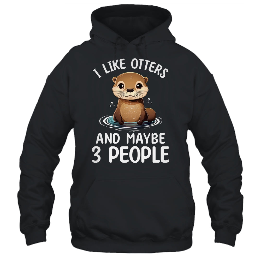 Funny I Like Otter Lover For Men Women Girls Kids Animal Shirt & Tank Top | siriusteestore