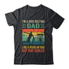 Funny I'm A Disc Golfing Dad Fathers Day Disc Golf Vintage Shirt & Hoodie | siriusteestore