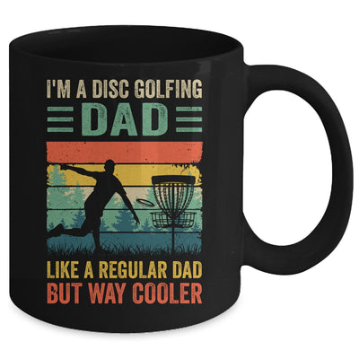 Funny I'm A Disc Golfing Dad Fathers Day Disc Golf Vintage Mug | siriusteestore