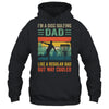 Funny I'm A Disc Golfing Dad Fathers Day Disc Golf Vintage Shirt & Hoodie | siriusteestore