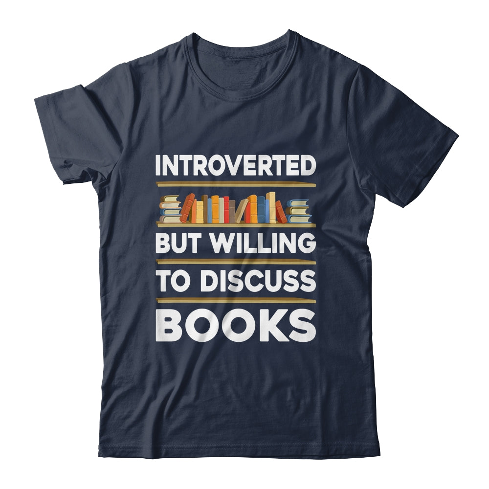 Funny Introverted Bookworm Art For Men Women Book Reading Shirt & Tank Top | siriusteestore
